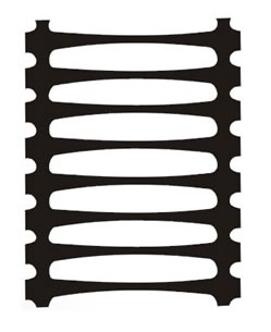 單向拉伸土工格柵