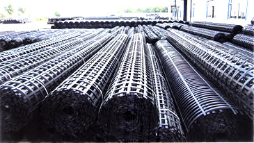 焊接（經(jīng)編）塑料  土工格柵（單向、雙向）